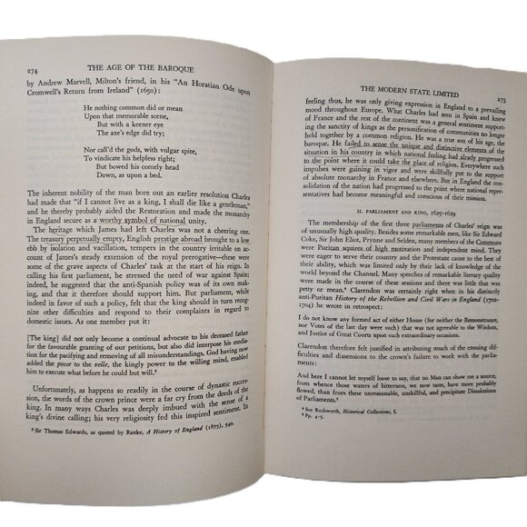 The Age of the Baroque 1610-1660 The Rise of Modern Europe 1952 by CJ Friedrich - Picture 8 of 9